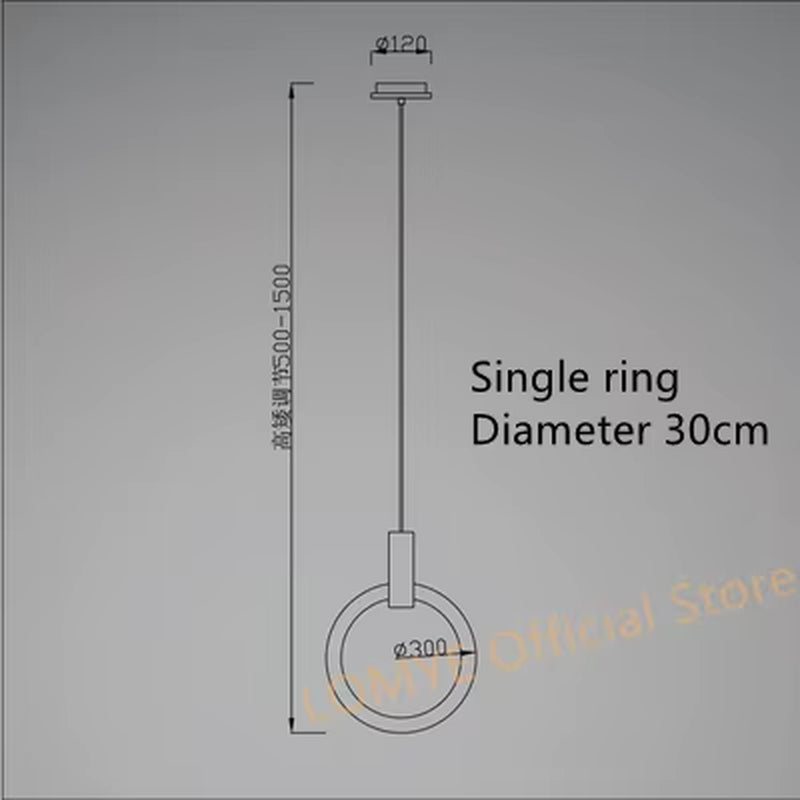 Modern Simple LED Kitchen Chandelier Wooden Decor Lighting Fixtures Nordic Pendant Lamps Dining Room Island Hanging Lights