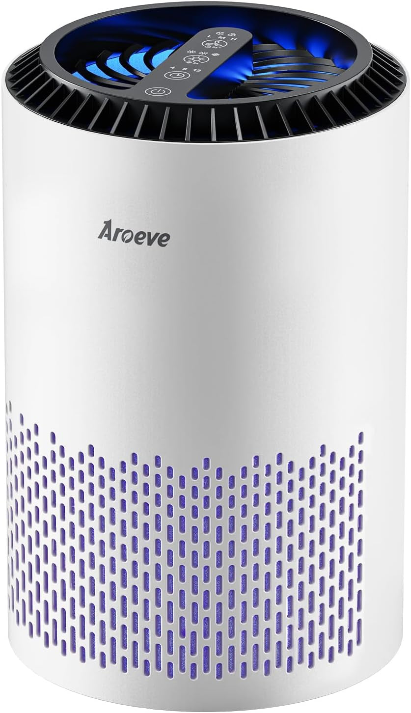 Air Purifiers for Bedroom with Sleep Mode Speed Control