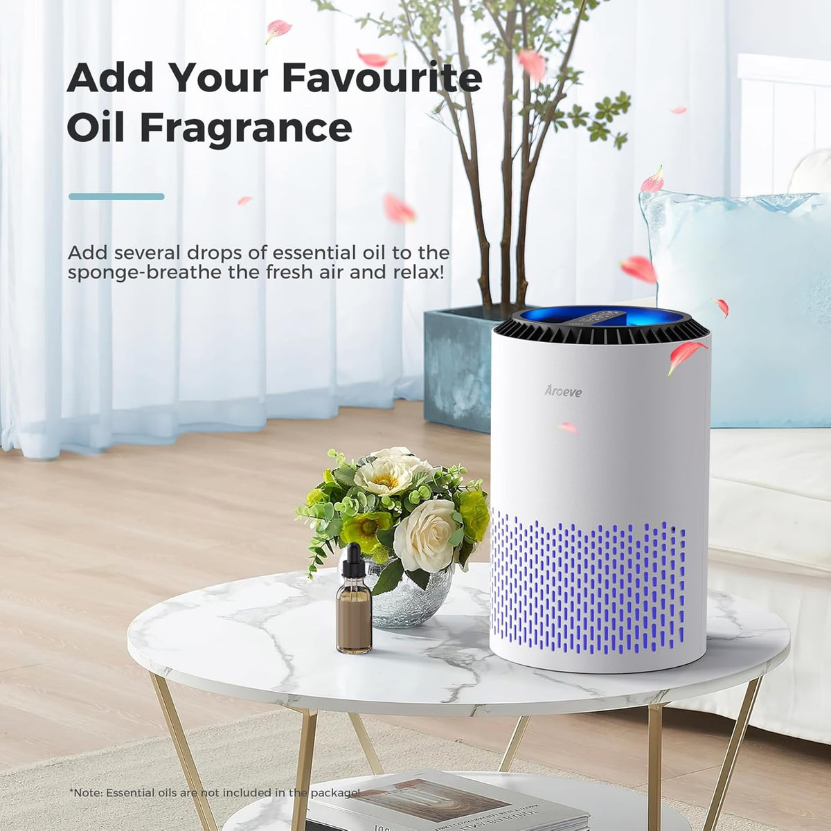 Air Purifiers for Bedroom with Sleep Mode Speed Control